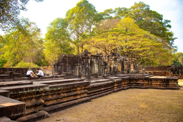 Budist Tapınağı Angkor Wat Kamboçya — Stok fotoğraf