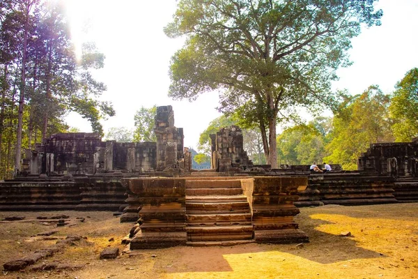 Buddhistischer Tempel Angkor Wat Kambodscha — Stockfoto