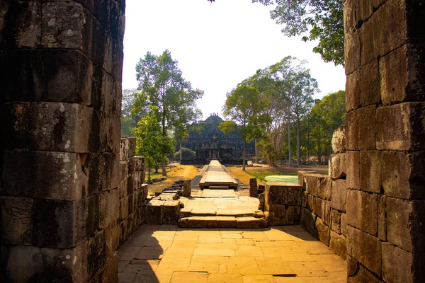 Temple Bouddhiste Angkor Wat Cambodge — Photo