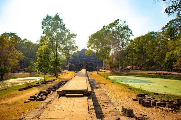 Budist Tapınağı Angkor Wat Kamboçya — Stok fotoğraf