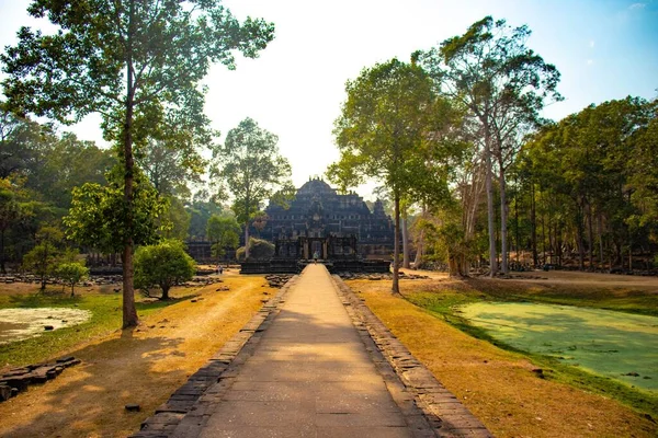 Budist Tapınağı Angkor Wat Kamboçya — Stok fotoğraf