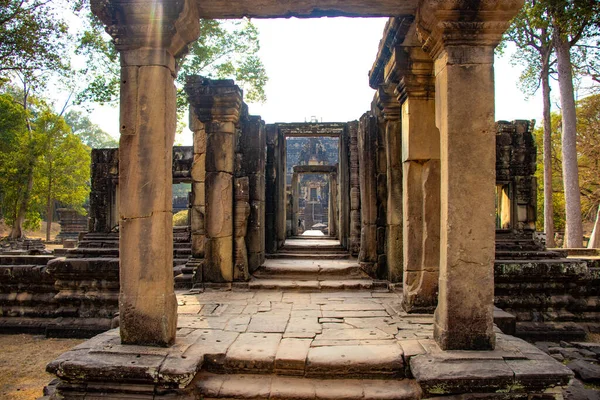 Boeddhistische Tempel Angkor Wat Cambodja — Stockfoto