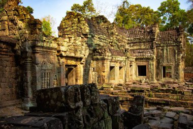 Antik tapınak Angkor Wat Kamboçya 'da