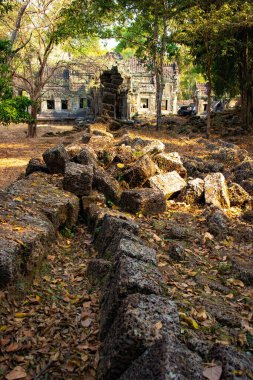Antik tapınak Angkor Wat Kamboçya 'da