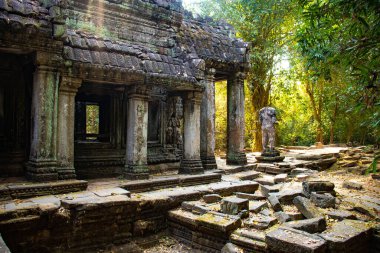 Antik tapınak Angkor Wat Kamboçya 'da