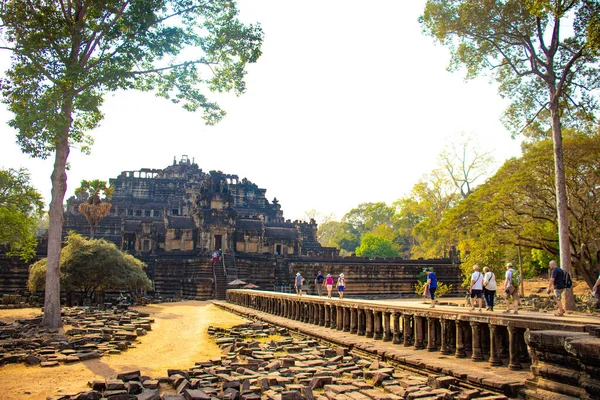 Budist Tapınağı Angkor Wat Kamboçya — Stok fotoğraf