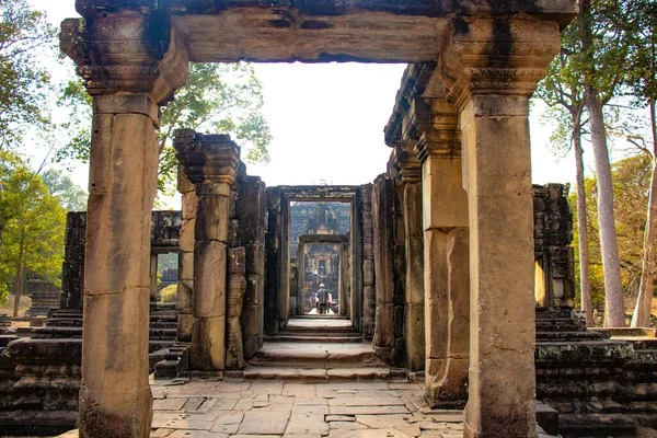 Templo Budista Angkor Wat Camboya — Foto de Stock