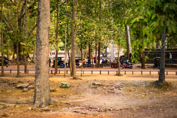 Angkor Wat Tempelruiner Kambodja — Stockfoto