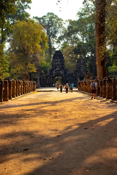 Tempelruinen Von Angkor Wat Kambodscha — Stockfoto