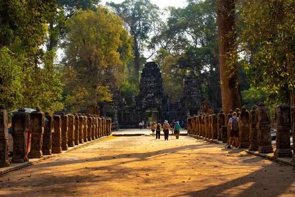 Territory Angkor Wat Temple Ruins Cambodia — Stock Photo, Image