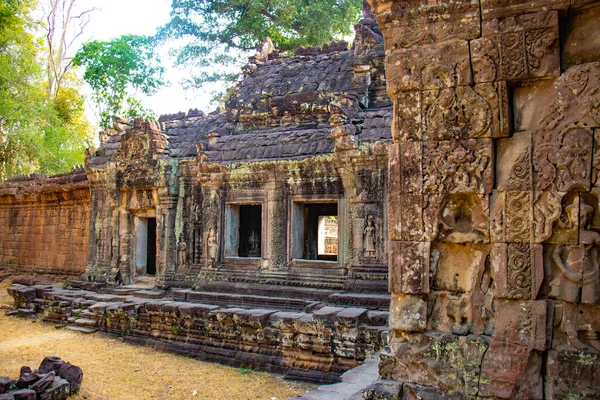 Antiker Tempel Angkor Wat Kambodscha — Stockfoto