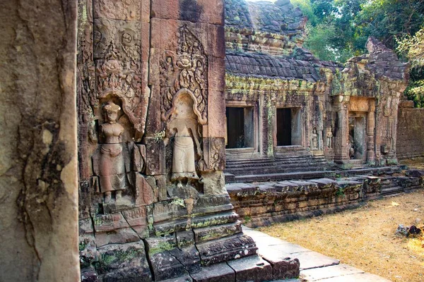 Oude Tempel Angkor Wat Cambodja — Stockfoto