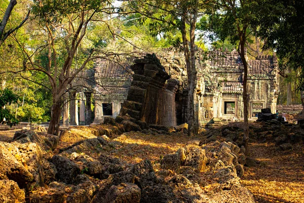 Ancien Temple Angkor Wat Cambodge — Photo