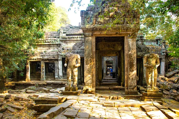 Oude Tempel Angkor Wat Cambodja — Stockfoto