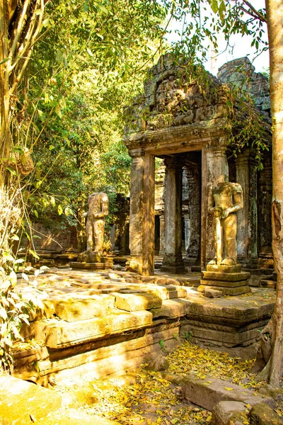 Territorium Van Angkor Wat Tempel Ruïnes Cambodja — Stockfoto