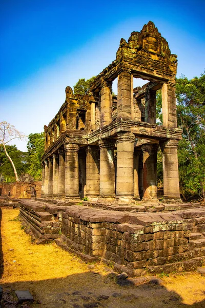 Territorium Van Angkor Wat Tempel Ruïnes Cambodja — Stockfoto