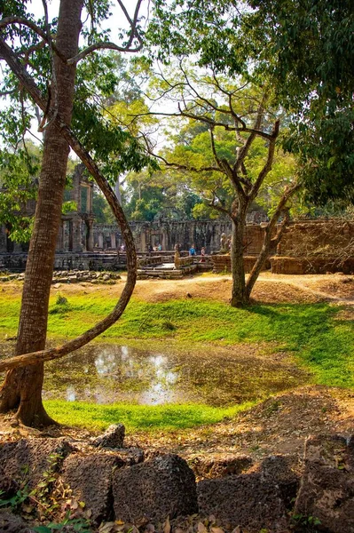 Templo Pedra Angkor Wat Camboja — Fotografia de Stock