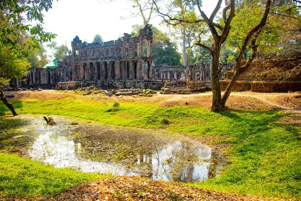 Stenen Tempel Angkor Wat Cambodja — Stockfoto