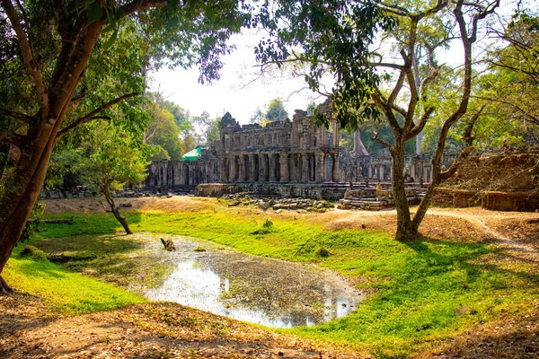 Stenen Tempel Angkor Wat Cambodja — Stockfoto