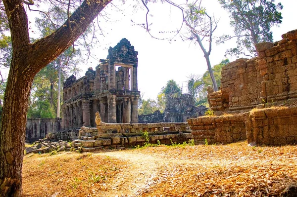 Angkor Wat Arquitectura Del Templo Camboya —  Fotos de Stock