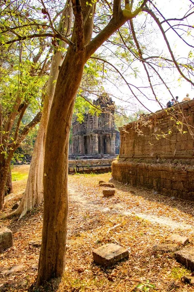 カンボジアのアンコールワット寺院建築 — ストック写真