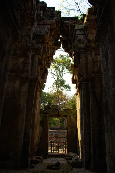 Angkor Wat Tempel Architectuur Cambodja — Stockfoto