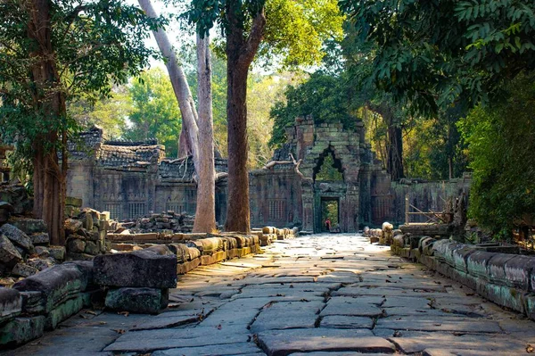 Angkor Wat Arquitectura Del Templo Camboya —  Fotos de Stock