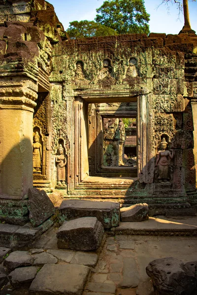 Angkor Wat Architecture Temple Cambodge — Photo