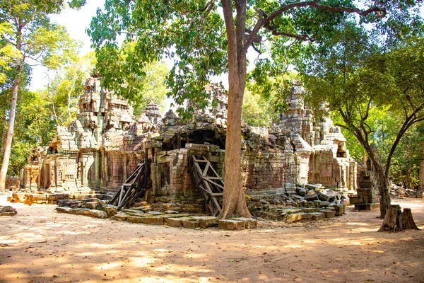 Angkor Wat Taş Tapınağı Kamboçya — Stok fotoğraf