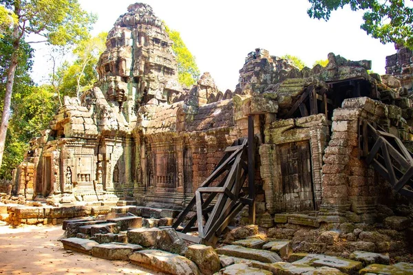 Templo Piedra Angkor Wat Camboya — Foto de Stock