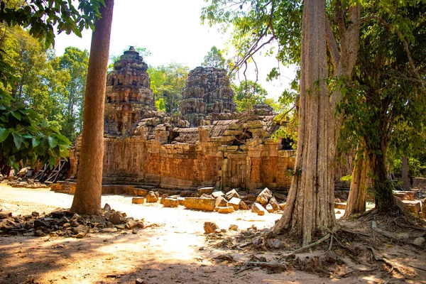 Stenen Tempel Angkor Wat Cambodja — Stockfoto