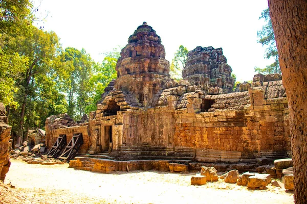 Templo Piedra Angkor Wat Camboya — Foto de Stock