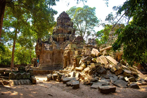 Каменный Храм Ангкор Ват — стоковое фото