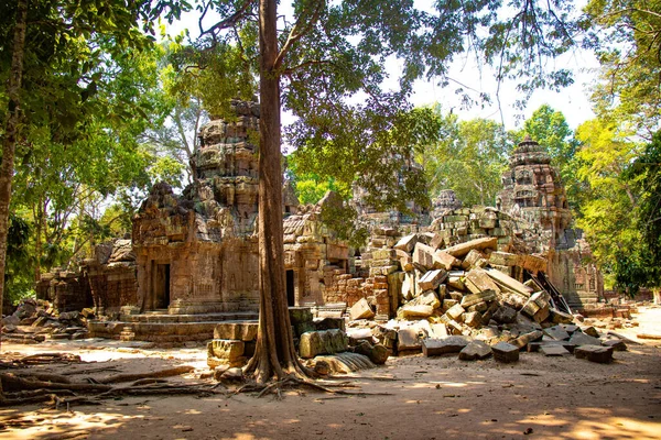 Steintempel Angkor Wat Kambodscha — Stockfoto