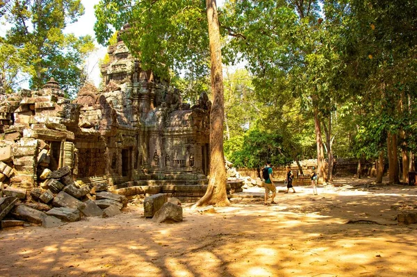 Каменный Храм Ангкор Ват — стоковое фото