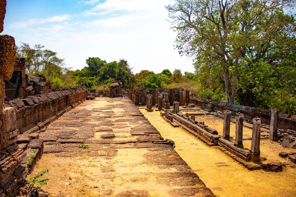 Tempel Angkor Wat Bei Tag Kambodscha — Stockfoto