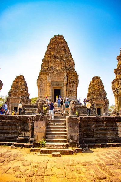 Templo Angkor Wat Durante Día Camboya —  Fotos de Stock