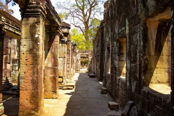 Ruiner Templet Angkor Wat Kambodja — Stockfoto