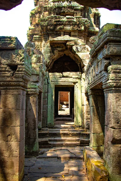 Ruinen Des Tempels Angkor Wat Kambodscha — Stockfoto