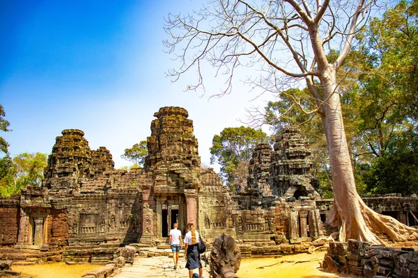 Ruinen Des Tempels Angkor Wat Kambodscha — Stockfoto