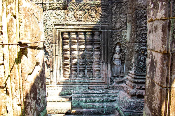 Ruïnes Van Tempel Angkor Wat Cambodja — Stockfoto