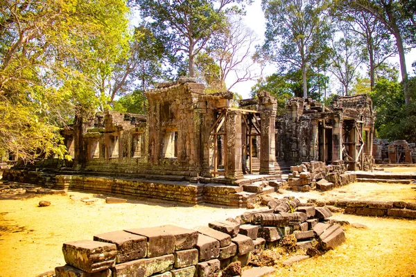 Ruines Temple Angkor Wat Cambodge — Photo