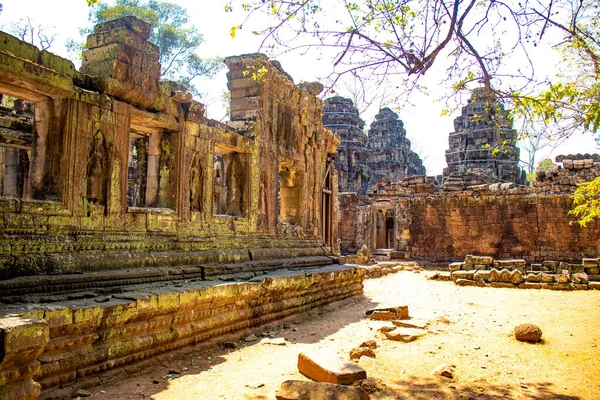 Ruinen Des Tempels Angkor Wat Kambodscha — Stockfoto