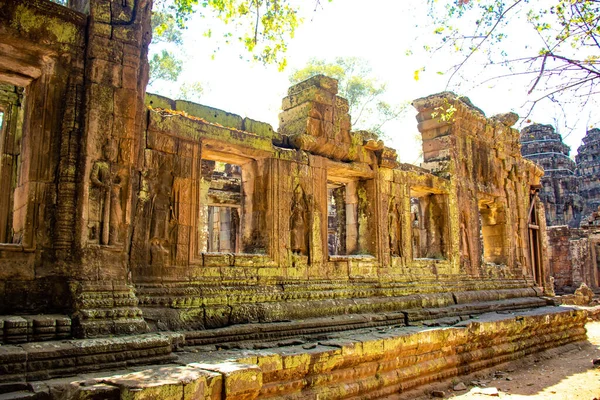 Ruïnes Van Tempel Angkor Wat Cambodja — Stockfoto