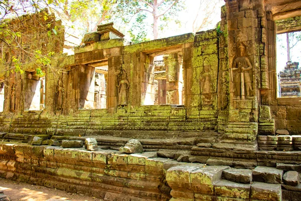Ruinele Templului Angkor Wat Din Cambodgia — Fotografie, imagine de stoc
