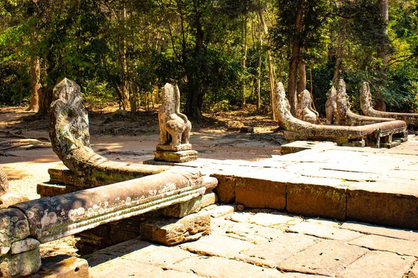 Templo Angkor Wat Durante Día Camboya — Foto de Stock