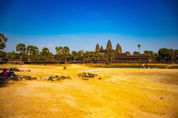 Asian Architecture Angkor Wat Temple Cambodia — Stock Photo, Image