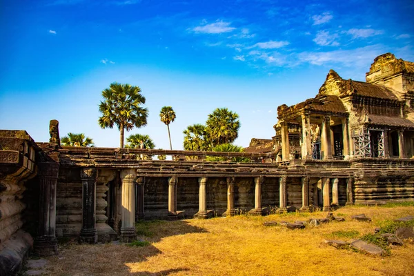 柬埔寨吴哥窟的亚洲建筑 — 图库照片