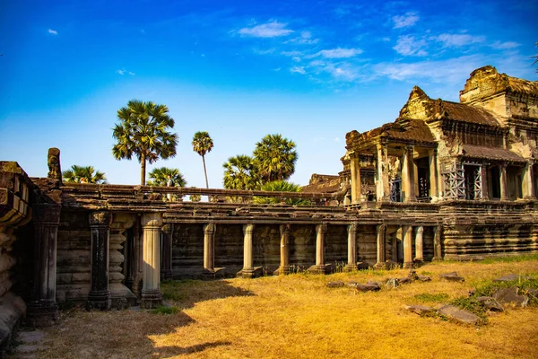 Asian Architecture Angkor Wat Temple Cambodia — Stock Photo, Image