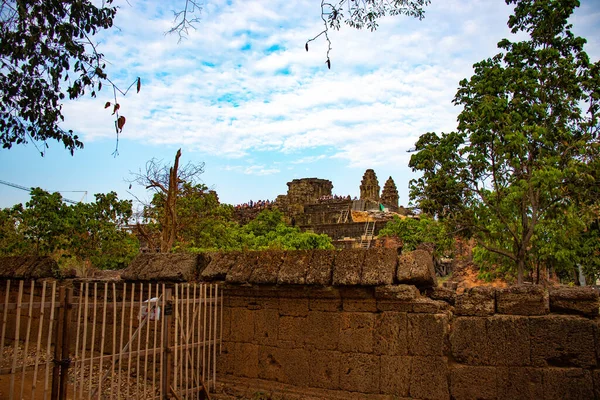 Angkor Wat Temple Daytime Cambodia — Stock Photo, Image